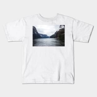 Milford Sound, New Zealand Kids T-Shirt